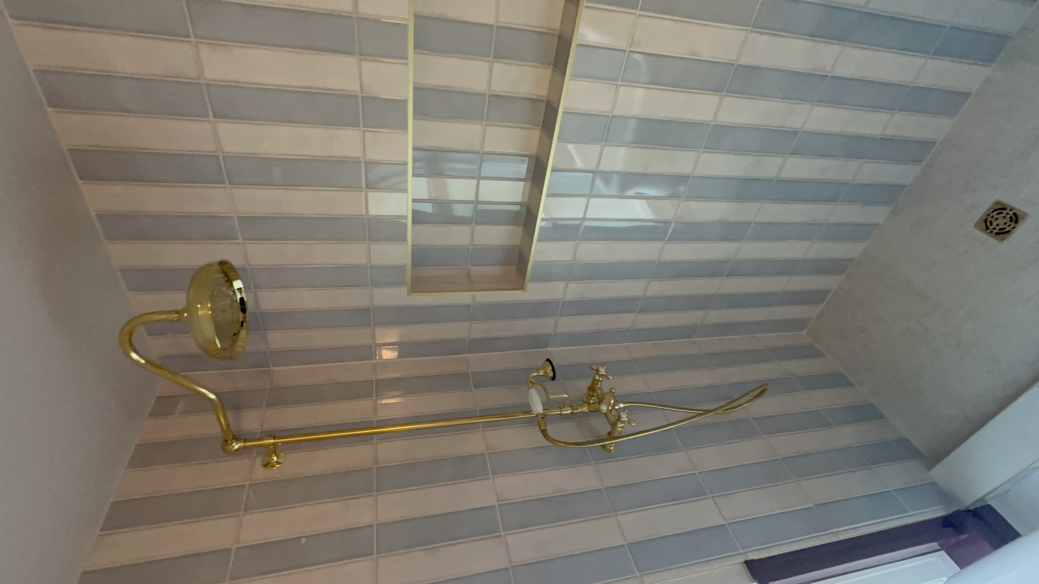 Custom bathroom remodeling project Fort Worth area with double vanity