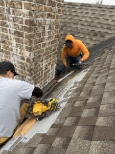 Experienced contractors performing roofing repairs and replacement on residential homes.