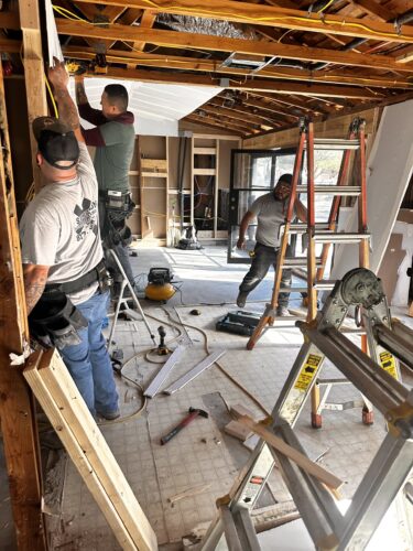 Home renovation and remodeling services for complete house makeovers.