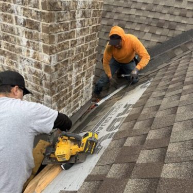Experienced contractors performing roofing repairs and replacement on residential homes.